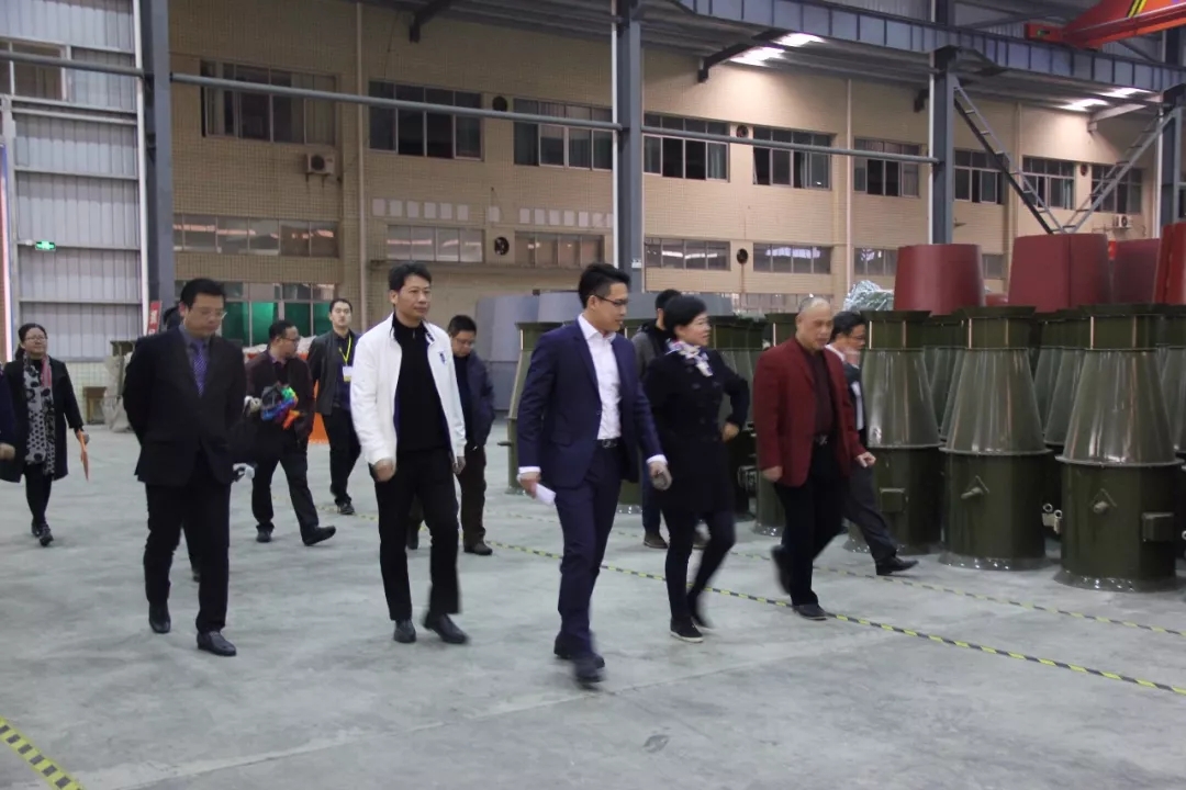 梅州市梅江區(qū)區(qū)長(zhǎng)鐘秀堂到風(fēng)華環(huán)保“暖企”調(diào)研：助推企業(yè)做大做強(qiáng)